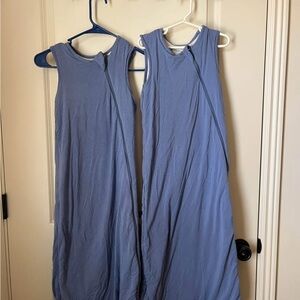 Quince Light Blue sleep sack 2